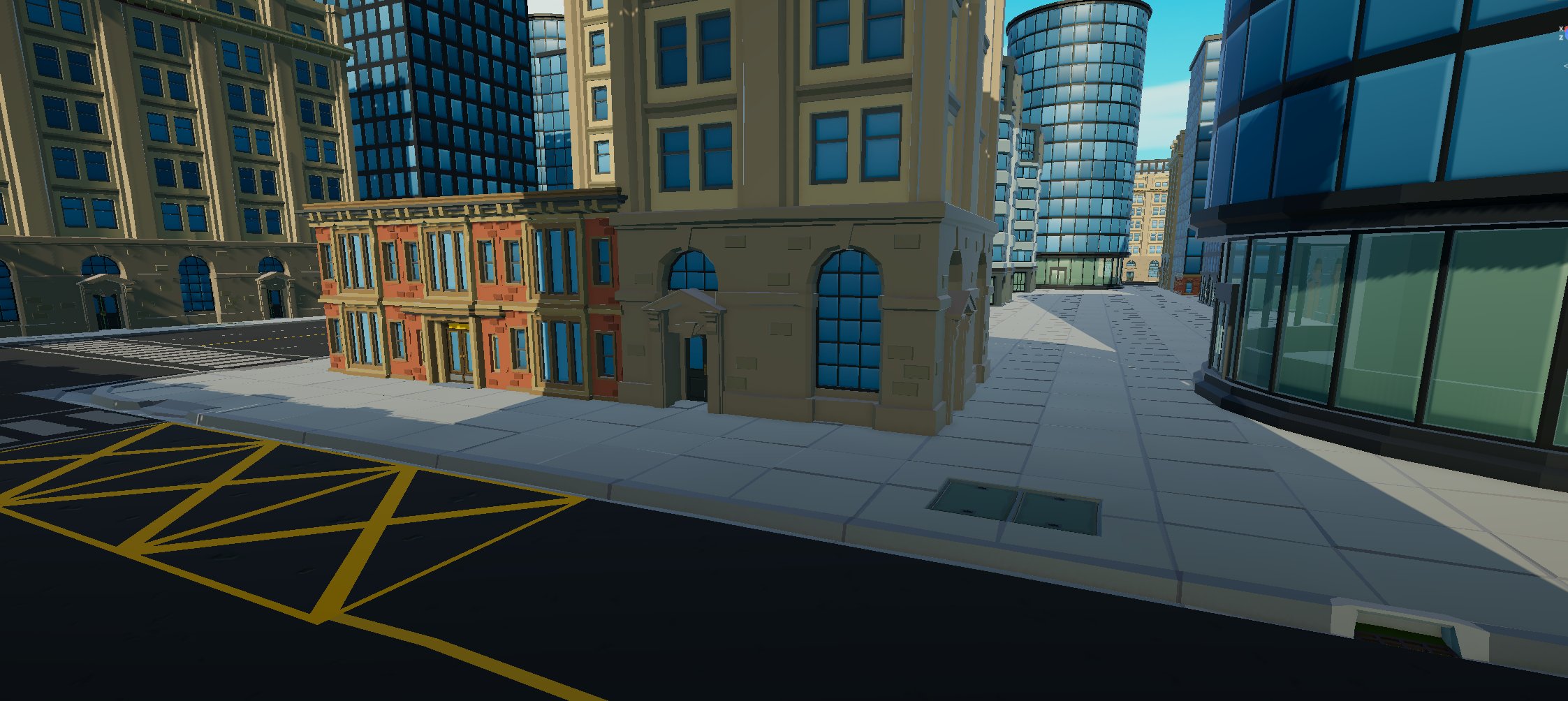 City Centre street level — daytime
